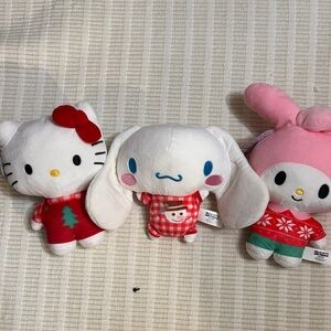 Hello Kitty Plush with Red and White Accents